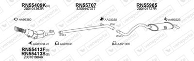 ABGASANLAGE VENEPORTE 550617