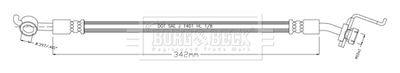 BORG & BECK BBH8930 Тормозной шланг  для HYUNDAI TUCSON (Хендай Туксон)