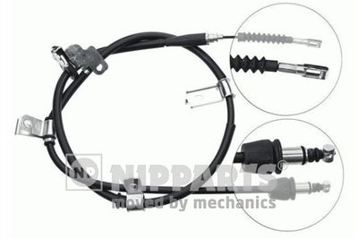 Тросик, cтояночный тормоз NIPPARTS J16497 для KIA PICANTO