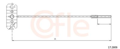 SEILZUG FESTSTELLBREMSE COFLE 172606