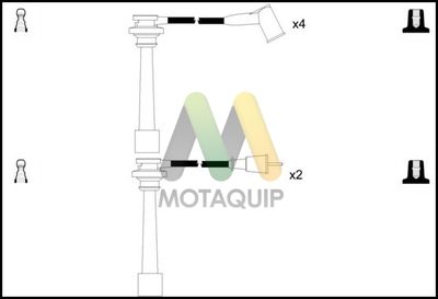 Комплект проводов зажигания MOTAQUIP LDRL1170 для MITSUBISHI PAJERO