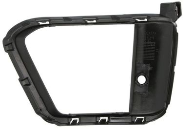 Voorbumper afdekking Voor Rechts (open, zwart glanzend) past: LAND ROVER RANGE ROVER SPORT II L494 10.17-03.22