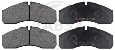 Zestaw klocków hamulcowych, hamulce tarczowe A.B.S. 37379