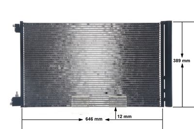 CONDENSATOR CLIMATIZARE MAHLE AC552000S 12