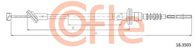 Трос, управление сцеплением COFLE 92.18.3503 для CHEVROLET SPARK