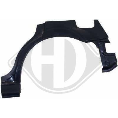 DIEDERICHS 9940131 Подкрылок  для MAZDA PREMACY (CP) 2.0 TD