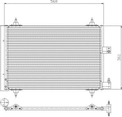 Condensor, airconditioning