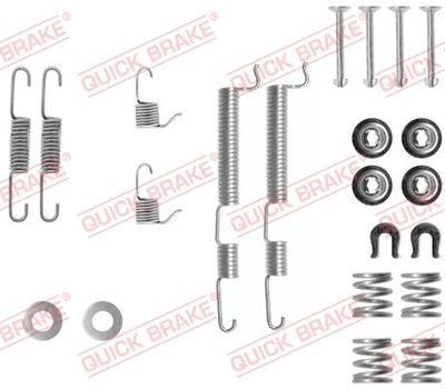 Tillbehörssats, bromsbackar QUICK BRAKE 105-0765