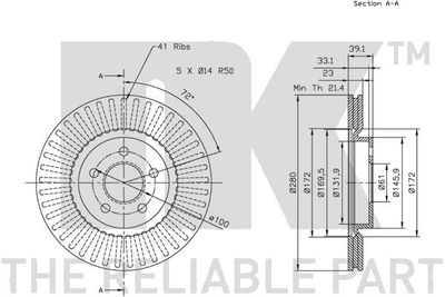 DISC FRANA NK 209305 2