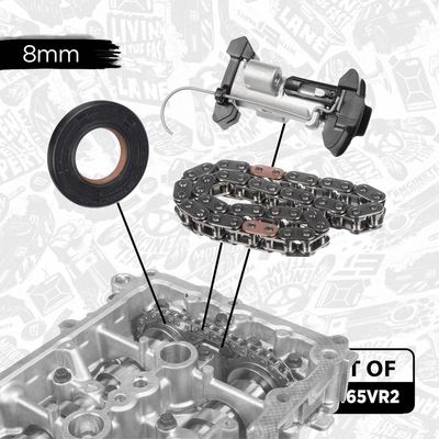 SET AX CU CAME ET ENGINETEAM HV0465VR2 4