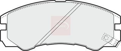 APEC Brake Pad Set, disc brake PAD1036