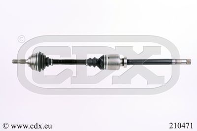 Приводной вал CDX 210471 для CITROËN C8