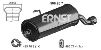 ERNST Einddemper (506267)