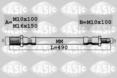 Тормозной шланг SASIC SBH6347 для IVECO DAILY