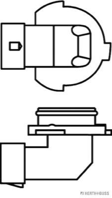 GLüHLAMPE NEBELSCHEINWERFER Herth+Buss Elparts 89901129 1