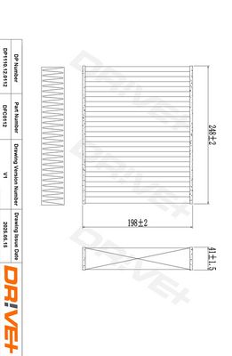 FILTER INNENRAUMLUFT DR!VE+ DP1110120112 5