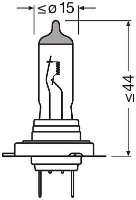 GLüHLAMPE FERNSCHEINWERFER ams-OSRAM 64180L 2