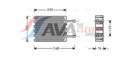 EVAPORATOR AER CONDITIONAT