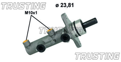Главный тормозной цилиндр TRUSTING PF1234 для TOYOTA YARIS