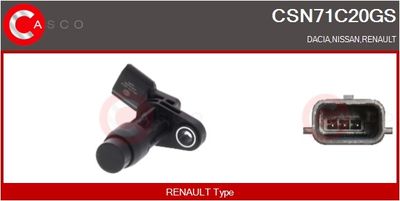 SENZOR IMPULSURI ARBORE COTIT CASCO CSN71C20GS