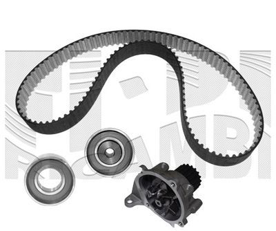 0400KMW CALIBER Водяной насос + комплект зубчатого ремня