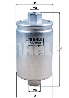 KNECHT KL 1075 Топливный фильтр  для LADA 112 (Лада 112)