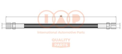 Тормозной шланг IAP QUALITY PARTS 708-20051 для DAEWOO NUBIRA