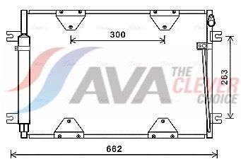 KONDENSATOR KLIMAANLAGE AVA Clever Choice SZ5139D