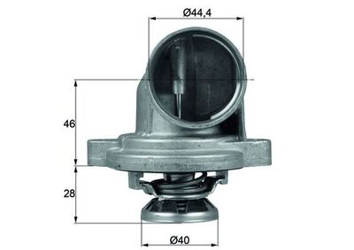 Termostat, środek chłodzący MAHLE TI 23 80