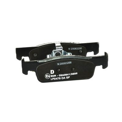 BREMSBELAGSATZ SCHEIBENBREMSE DELPHI LP2479 38