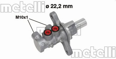 METELLI 05-0675 Ремкомплект тормозного цилиндра  для FIAT PUNTO (Фиат Пунто)