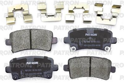 Комплект тормозных колодок, дисковый тормоз PATRON PBP1562 для OPEL INSIGNIA