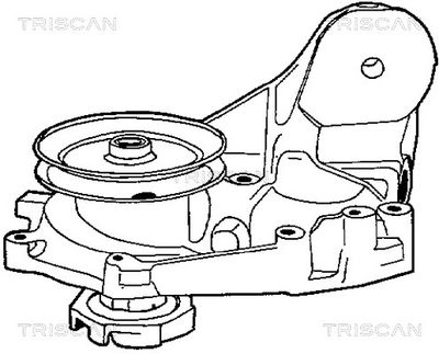 Водяной насос, охлаждение двигателя TRISCAN 8600 15973 для FIAT RITMO