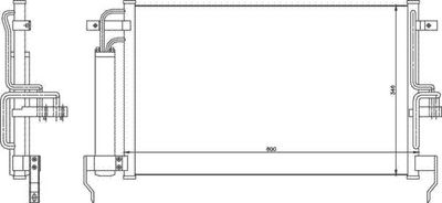 CONDENSATOR CLIMATIZARE WAECO 8880400296 1
