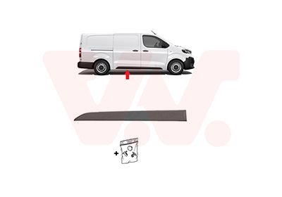 Listwa ozdobna / ochronna, drzwi VAN WEZEL 3892406