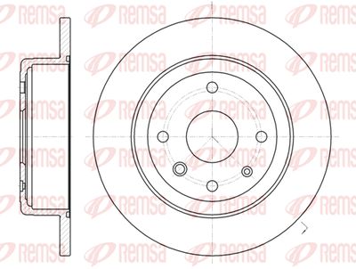 Тормозной диск KAWE 61321 00 для CHEVROLET (SGM) EPICA