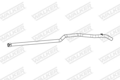 ABGASROHR WALKER 10909 1
