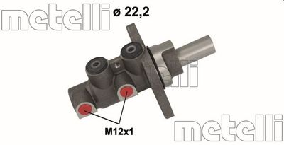 Главный тормозной цилиндр METELLI 05-1152 для KIA PRO