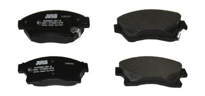 Sada brzdových destiček, kotoučová brzda JURID 573332J