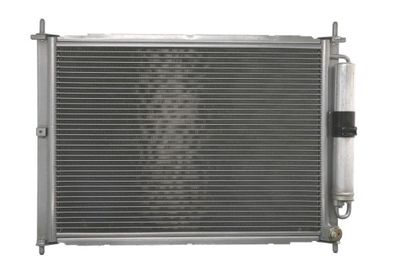 A/C condensator (met droger) past: NISSAN MICRA III 1.5D 01.03-06.10
