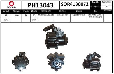 Hydraulické čerpadlo, řízení EAI PH13043