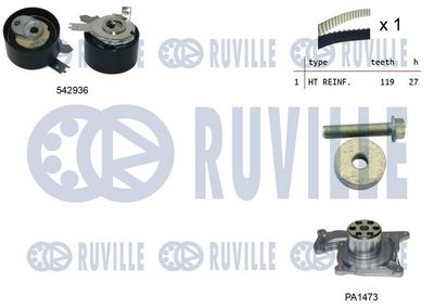 WASSERPUMPE + ZAHNRIEMENSATZ