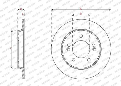 Remschijf set (2 stuks) Achter past: HYUNDAI CRETA 2.0 01.16-01.21