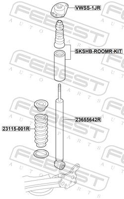 ARC SPIRAL FEBEST 23115001R 1
