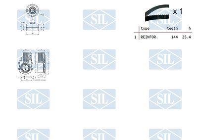 SET CUREA DE DISTRIBUTIE Saleri SIL TK1239 1
