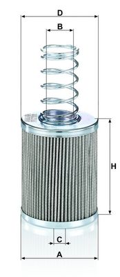Hydraulisch filter (patroon)