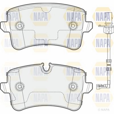 Brake Pad Set NAPA NBP1536