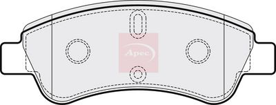APEC Brake Pad Set, disc brake PAD1198