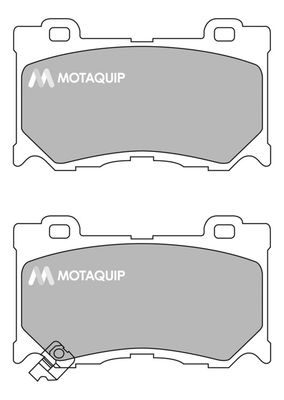 MOTAQUIP LVXL1691 Тормозные колодки и сигнализаторы  для INFINITI  (Инфинити Qx70)