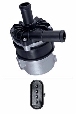 Dodatkowa pompa wody (obieg wody chłodzącej) HELLA 8TW358413-101